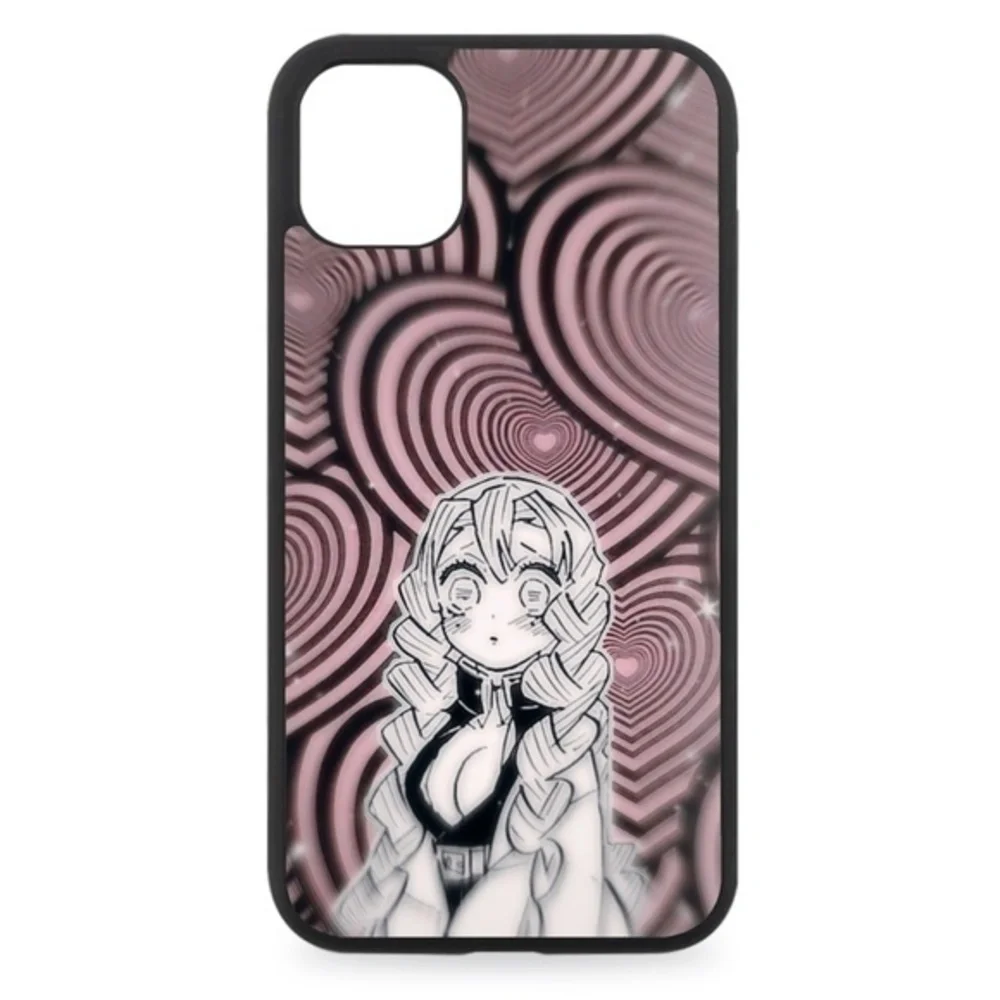 Demon Slayer Mitsuri Hearts Lovestruck Phone Case